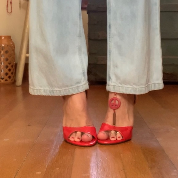 Red Patent Leather By Bamboo - Picture 6 of 12